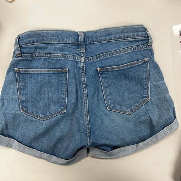 GAP Blue Jean Shorts Distressed Cut-Off Style - Picture 2 of 6